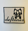 Deftones iron-on embroidered patch