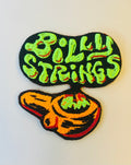 Billy bowl embroidered iron-on patch